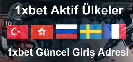 1xbet Aktif Ülkeler