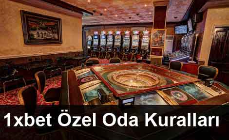 1xbet özel oda kuralları